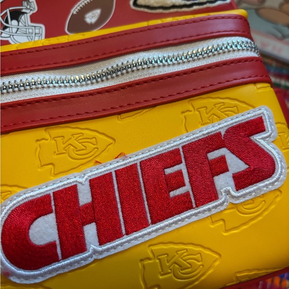 NFL Chiefs Loungefly Backpack - Picture 3 of 8